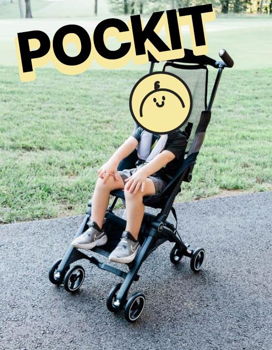 GB Pockit Black stroller