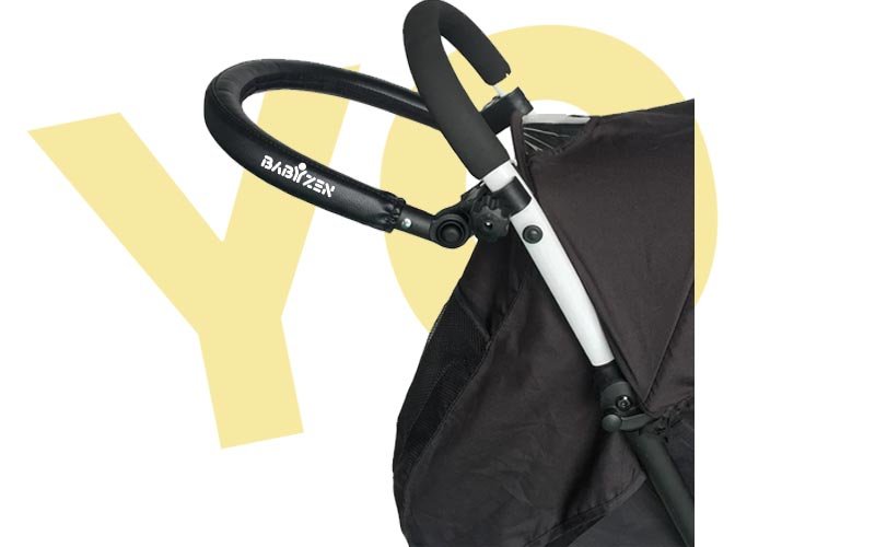 Handlebar extension and extension on a YOYO Babyzen stroller