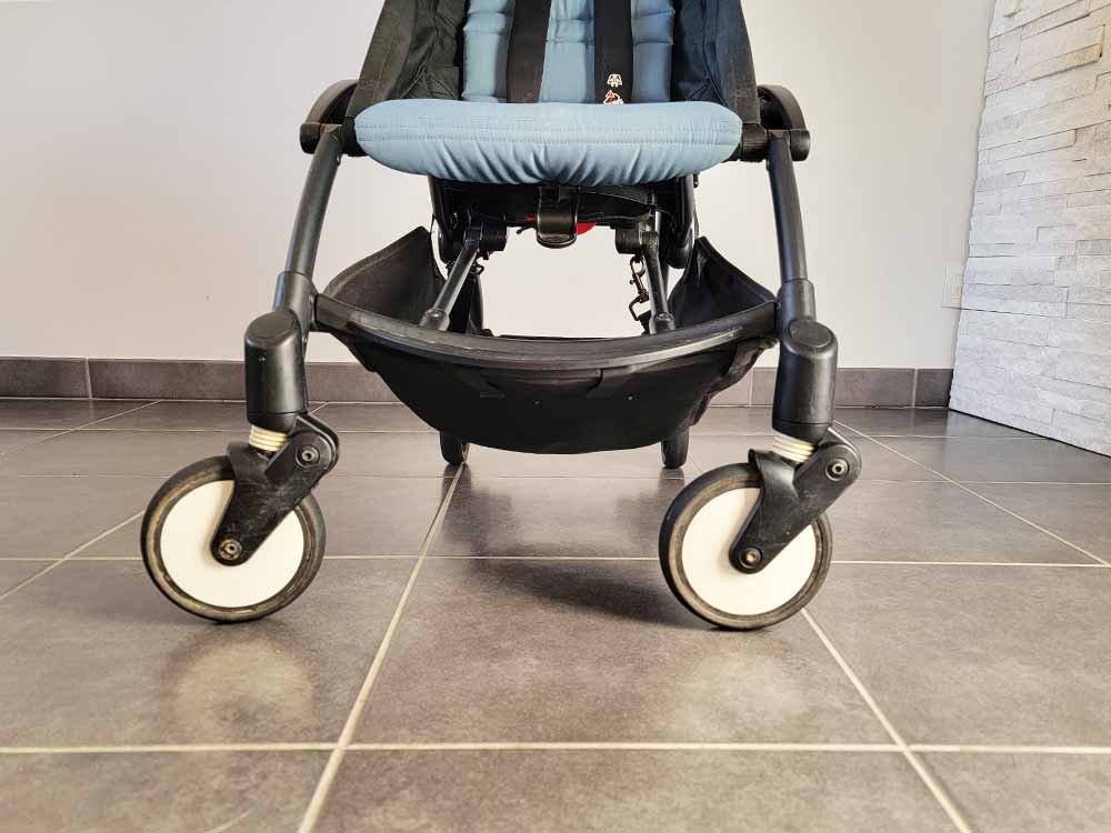 Front wheels parallels of the YOYO Babyzen stroller