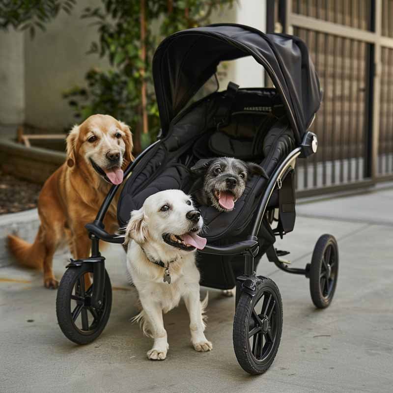 Best pram for walking with dogs online