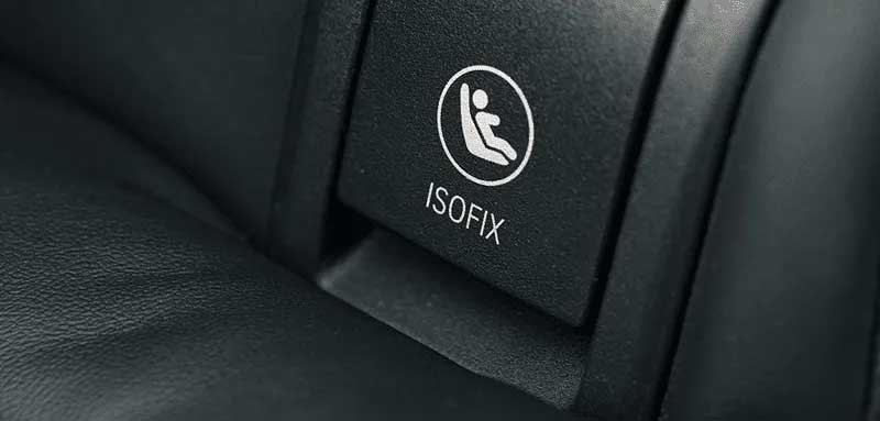 logo isofix car mount